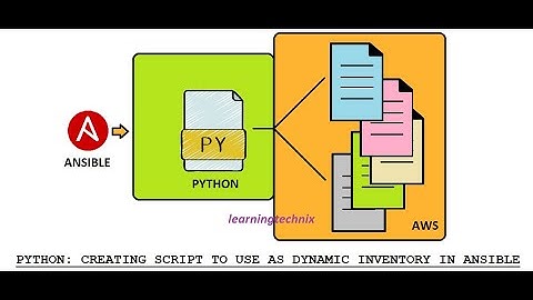 Dynamic Inventories in Ansible with Python #ansible #python #trending