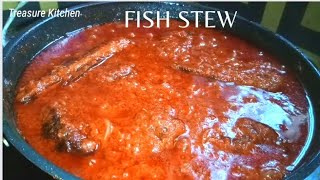 How To Make Nigerian Fish Stew |  Panla Fish Stew Recipe | Hake Fish