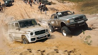 Кажется ГЕЛИК ВЛИП! МОНСТРЫ БЕЗДОРОЖЬЯ vs MERCEDES G63 AMG