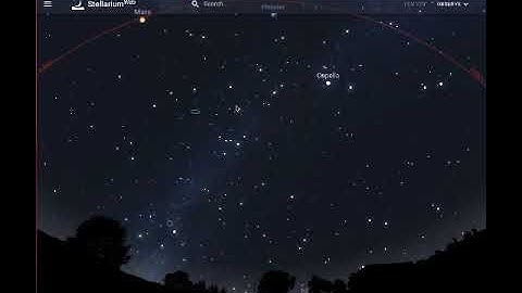 stellarium web how to