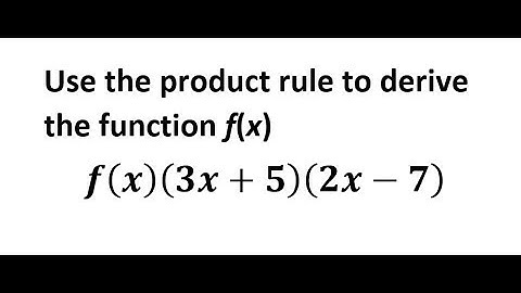 Calculus Problems: Derivatives - Product Rule & Power Rule