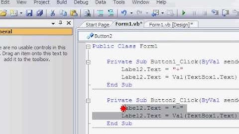Visual Basic 2008 : How to make a simple calculator