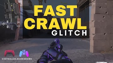 Fast Crawl Glitch Tutorial in MW3 (Controller +DS4WINDOWS)