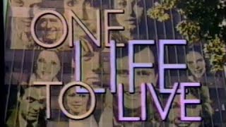 One Life to Live: Late July:Early August 1986, recap