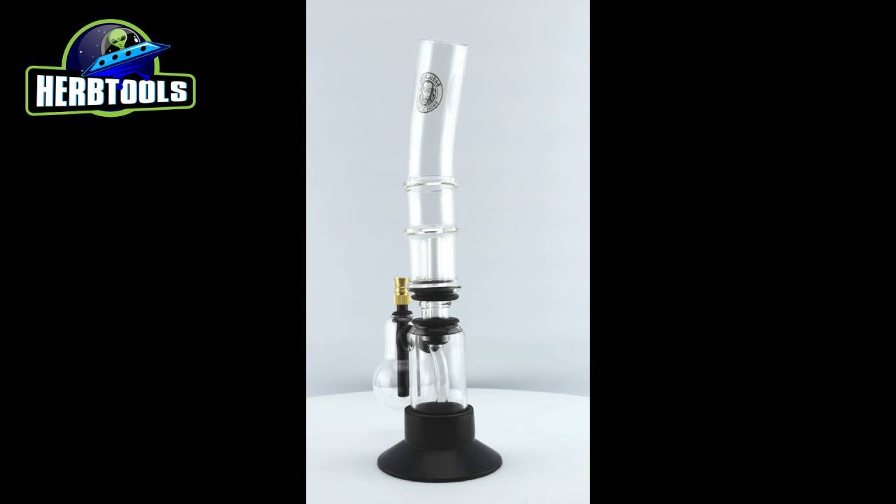 BASIL BUSH TAR CATCHER BONG [HD] [HERBTOOLS]