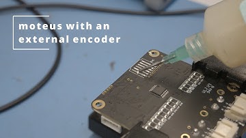 DO NOT WATCH, SEE DESCRIPTION - moteus with external encoders