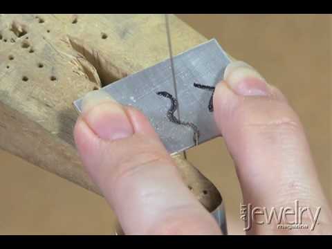 Using a jeweler's saw - ZD ArtJewellery