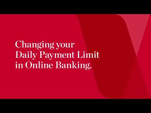 Change your daily payment limit on Desktop - a Westpac how-to guide