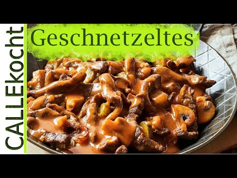 REZEPT: CHAMPIGNON PFANNE MIT KNOBLAUCH-SAHNE-SAUCE - schnell & einfach selber machen. 