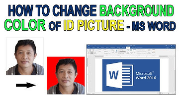 HOW TO CHANGE BACKGROUND COLOR OF ID PICTURE, FOR BEGINNERS IN 2021