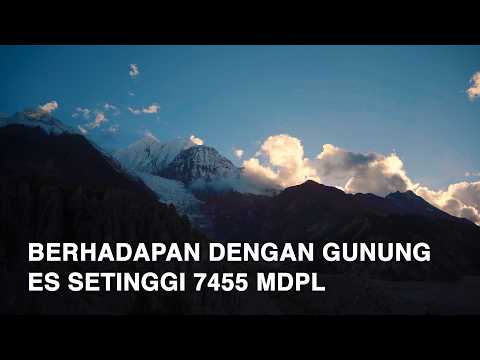 Lintas Pegunungan ANNAPURNA CIRCUIT Nepal #2 - Longsoran Batu di Jalur Tipis Tepi Jurang