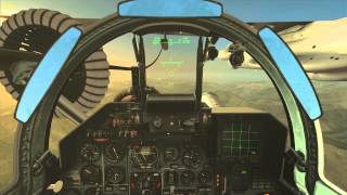 Дозаправка в воздухе на Су-33 (вид от ведущего)