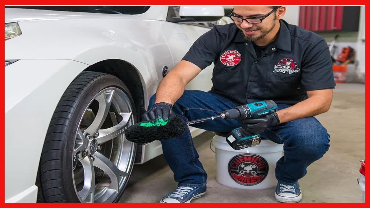 Buy Chemical Guys Wheel & Tire Brush