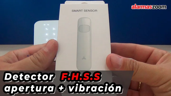 Detector apertura y sensor de vibracion inalámbrico para alarmas FHSS anti-inhibidores | Alarmaszoom