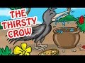 The thirsty crow  animated grandpa story for children in english