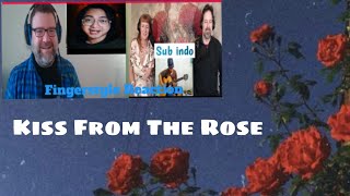 Alip BaTa Hipnotis Dalam Suara Gitar ' Kiss From The Rose - SEAL Fingerstyle Reaction Subtitle Indo