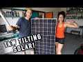Inventing Motorized Solar Lift for DREAM DIY Van Build / S2E1