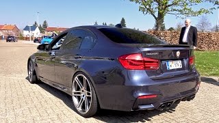 BMW M3 F80 30 Jahre Manhart MH3 550 - REVS & BURNOUT!