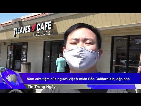 Năm cửa tiệm của người Việt ở miền Bắc California bị đập phá Năm cửa tiệm của người Việt ở miền Bắc California bị đập phá