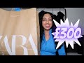 I SPENT £300 AT ZARA || SPRING SUMMER TRY ON HAUL