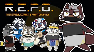 【R.E.P.O.コラボ】呼ばれてきてみたREPOコラボ　轟希視点【獣Vtuber轟希】