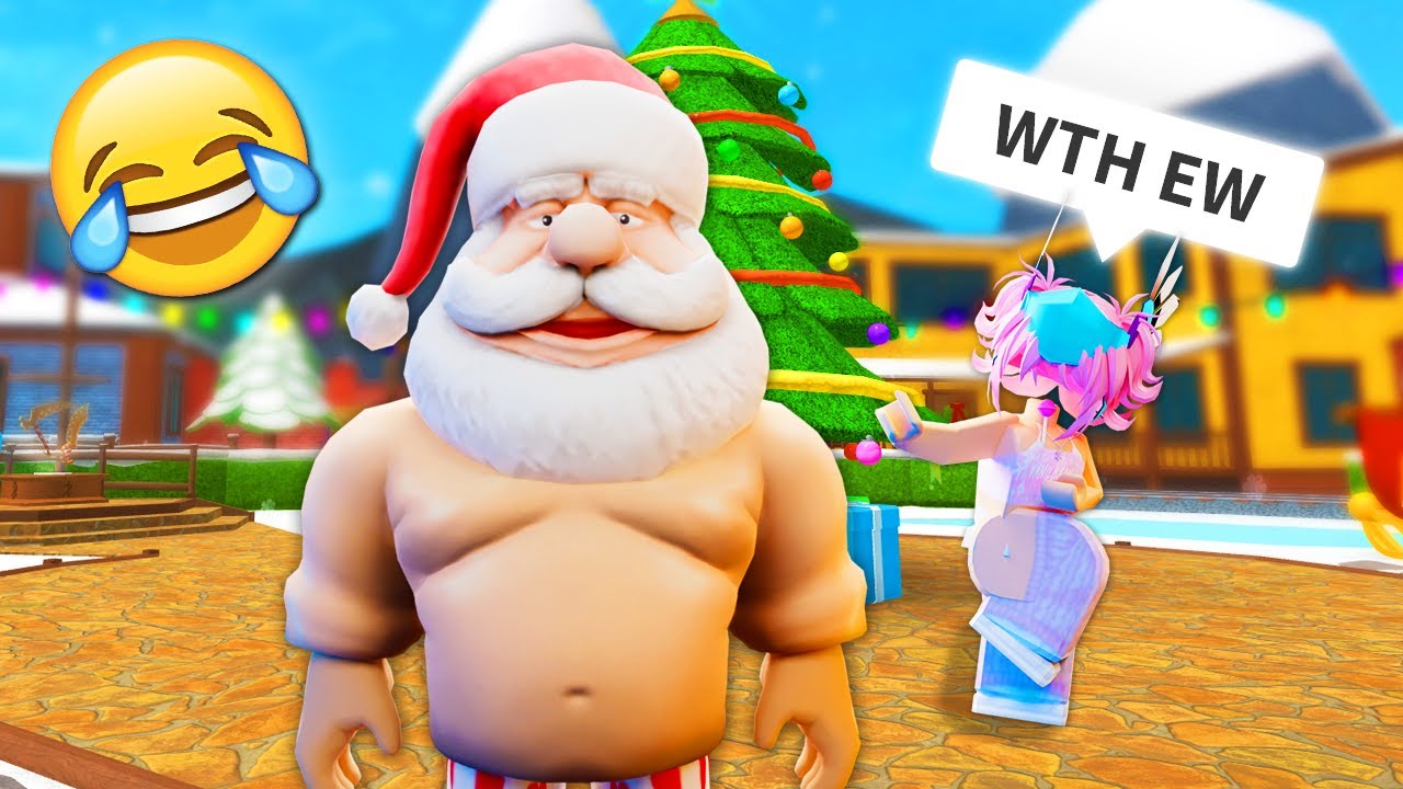 FAT SANTA PLAYS MM2 (FUNNY MOMENTS)