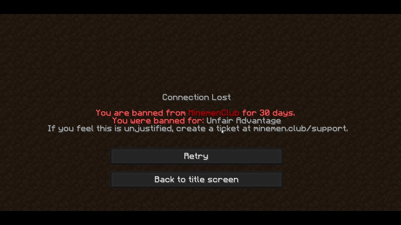 I GOT BANNED ON MINEMEN - YouTube