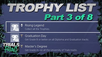 Trials Rising Preview (Part 3 of 8) - Trophy list & a Squirrel!