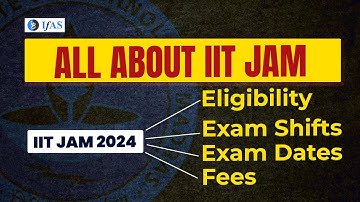 All About Iit Jam 2024 | IIT JAM 2024 | Eligibility | Exam Shifts| Exam Dates| Fees 🔊📚🤩