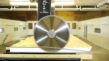 SIPs Panels Processed on the High Rail CNC Machining Center by C.R. Onsrud