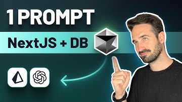 How to Build a Next.js App + Prisma with Ai in ONE PROMPT
