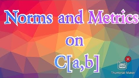 Metric space Lect 04