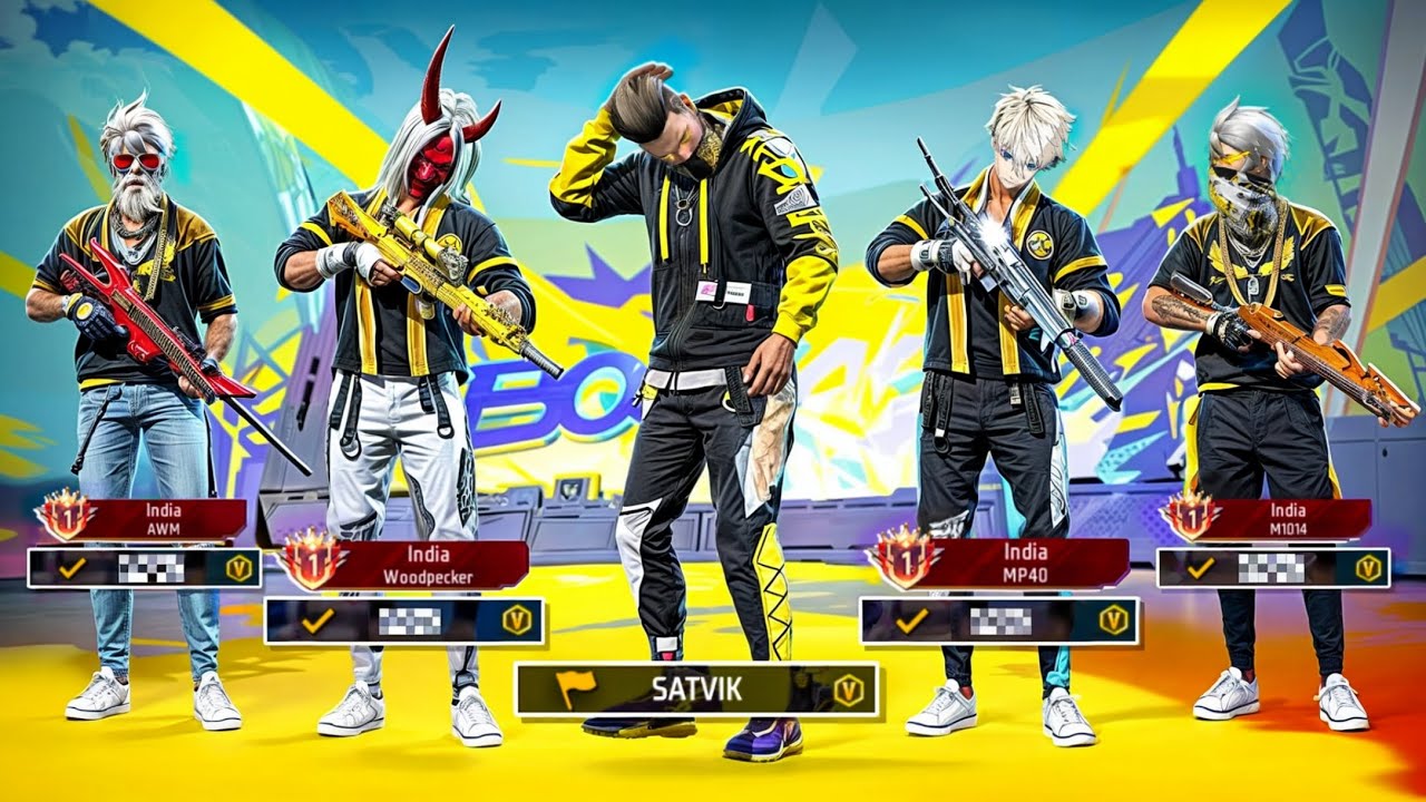 ALL Weapon KINGS V/S Challenge Free Fire! 😱