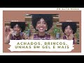 ACHADOS EM BRECHÓ, GOLA ALTA, BRINCOS FLOR, UNHAS EM GEL, FACULDADE DESIGN DE MODA | EM ALTA MODA #6