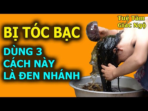 Video: Cách nhuộm tóc bằng gừng (có hình ảnh)