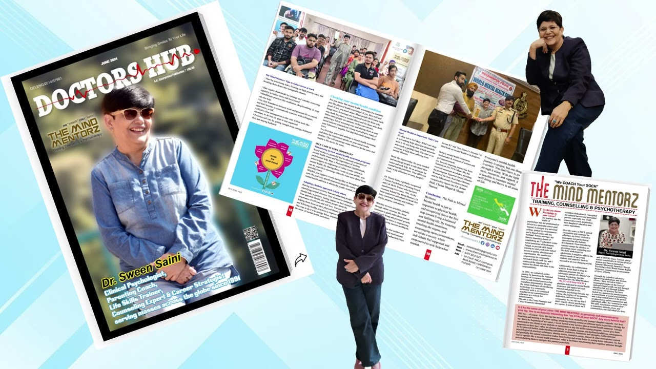 Dr. Sween Saini at THE MIND MENTORZ