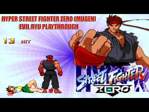 Evil Ryu Street Fighter Alpha [M.U.G.E.N] [Mods]