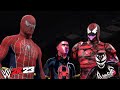 WWE 2K23 : SPIDERMAN & MILES VS VENOM & CARNAGE - TLC TAG TEAM MATCH