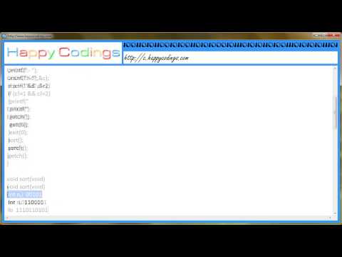 Prg to sort any no of numeral i p in ascending or descending order c code example
