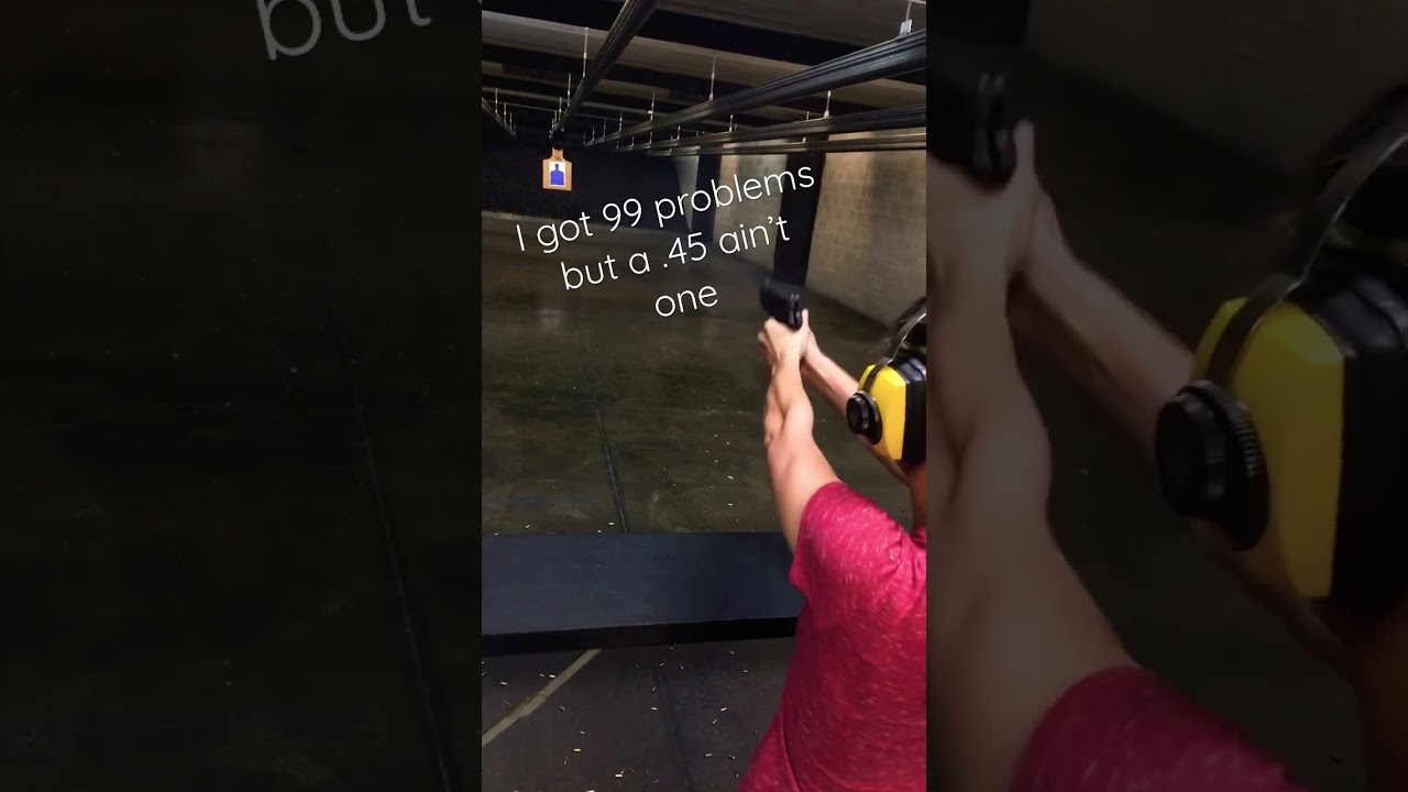 I got 99 problems but a .45 ain’t one ☝🏼😎 