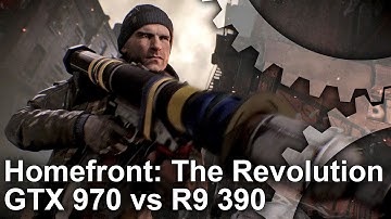 Homefront: The Revolution GTX 970 vs R9 390 Gameplay Frame-Rate Test