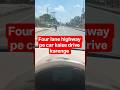 Four lane highway pe car kaise drive karenge#cardriving#driving#driver#drivingtips#travel