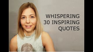 ASMR ❤ 30 Inspiring Quotes (Whispering, Reading, Soft Spoken, Positive Affirmations) screenshot 5