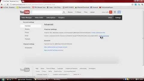 How To Edit Your YouTube Username 2012 With Google+