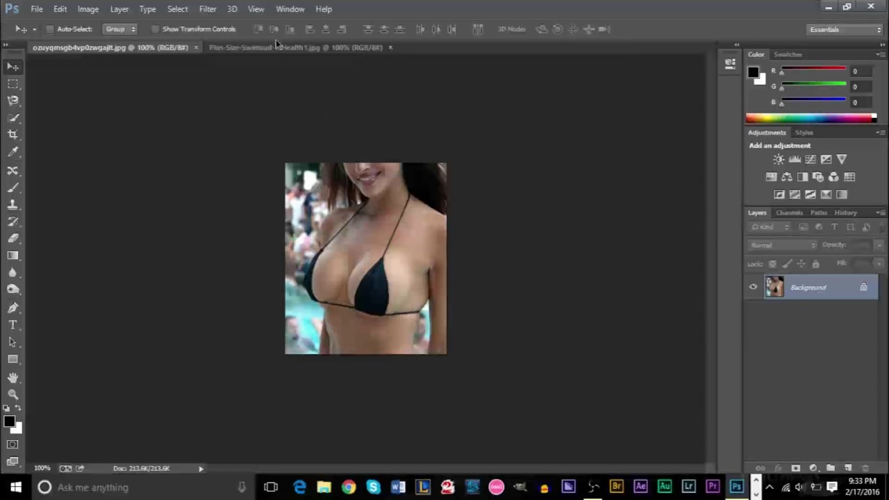 How To: Make Boobs Bigger \U0026 Bodies Thinner In Photoshop