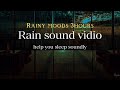ASMR VIDEO RAIN SOUND FOR SLEEPING 100% full rain sound Deep sleep #asmr #rainoundforsleep #relax