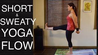 Intermediate Vinyasa Flow Yoga for Strength Flexibility Balance Focus - 30 Minutes (Standing Poses)