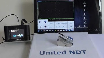 ISONIC utPod DGS / AVG curve