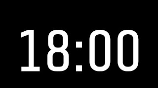 18 Minute Timer - 18 Minute Countdown