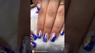 Gel nails … Acrylic nails اظافر جيل … اظافر اكليرك